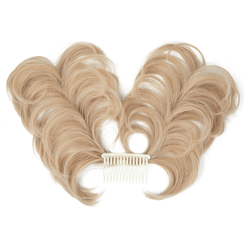 Moeiteloze elegantie zijkam met clip in haarknotje