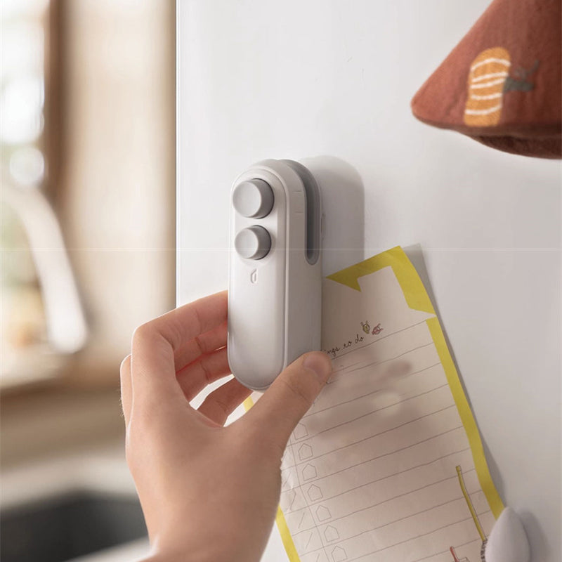 Oplaadbare verwarmingssealer met snijder