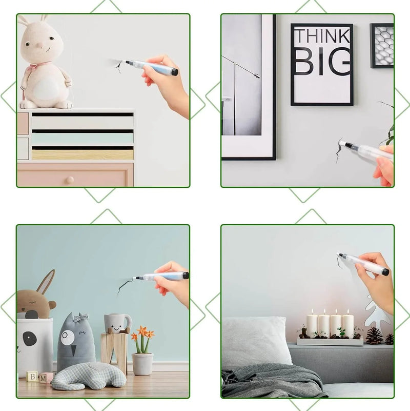 Multifunctionele invulbare touch-up verfpenseel