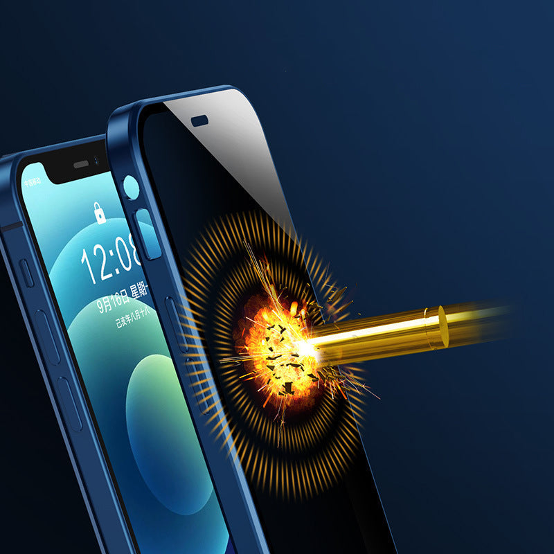 iPhone-hoesje met dubbelzijdige gesp