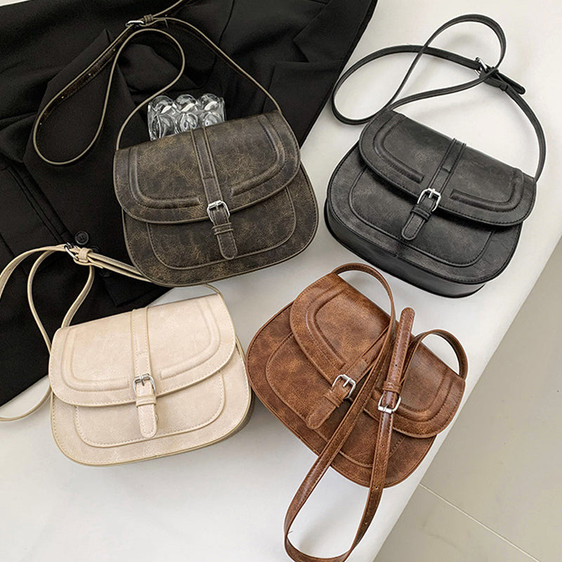 Retro zadel crossbodytas