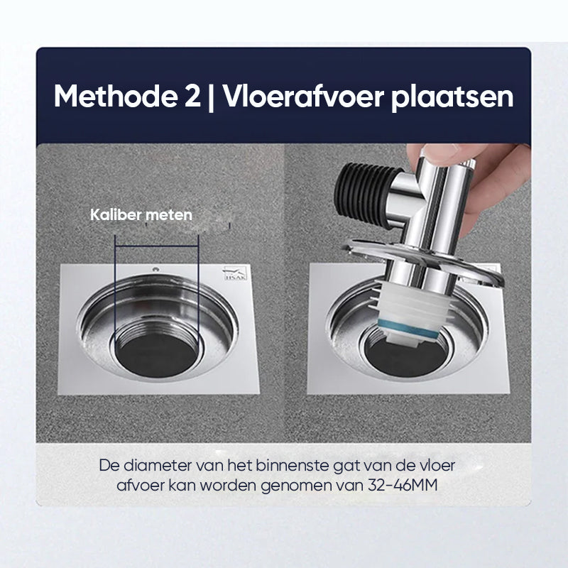 Anti-geur en anti-mors afvoerputje