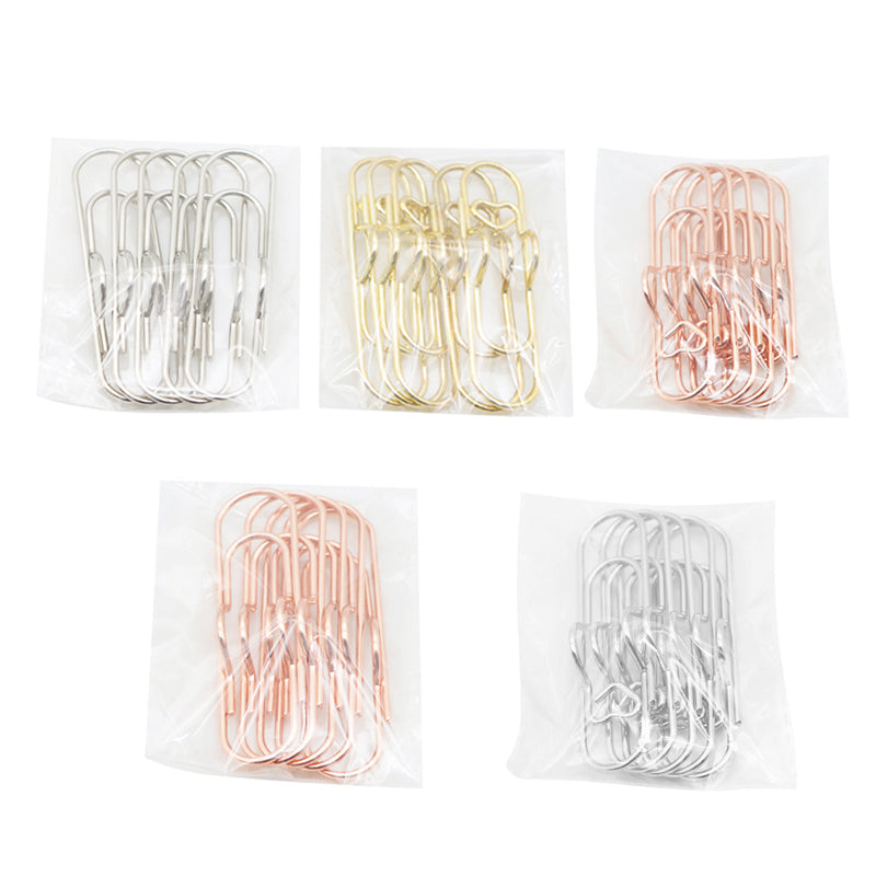 Multifunctionele metaalkleurige paperclips