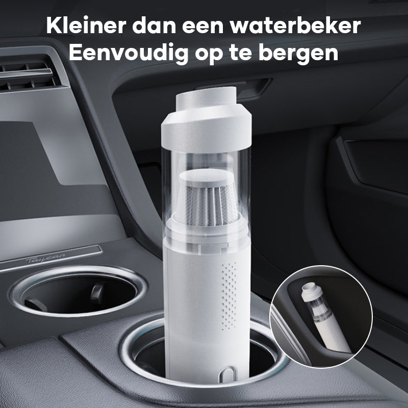 Slanke V8 Mate draadloze autostofzuiger