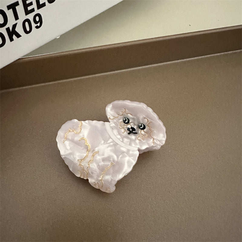 Schattige dierenhaarklauwclips