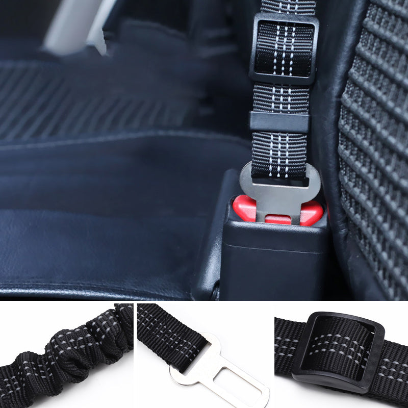 Verstelbare elastische hondenveiligheidsgordel