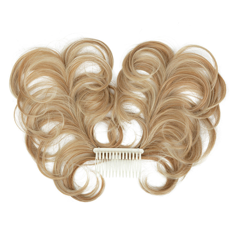 Moeiteloze elegantie zijkam met clip in haarknotje