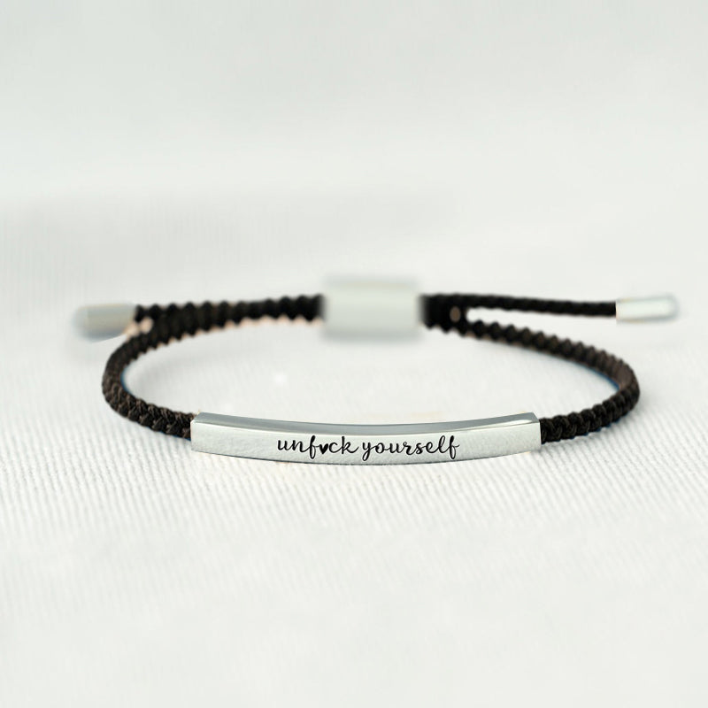 UNF♥CK Jezelf Tube-armband