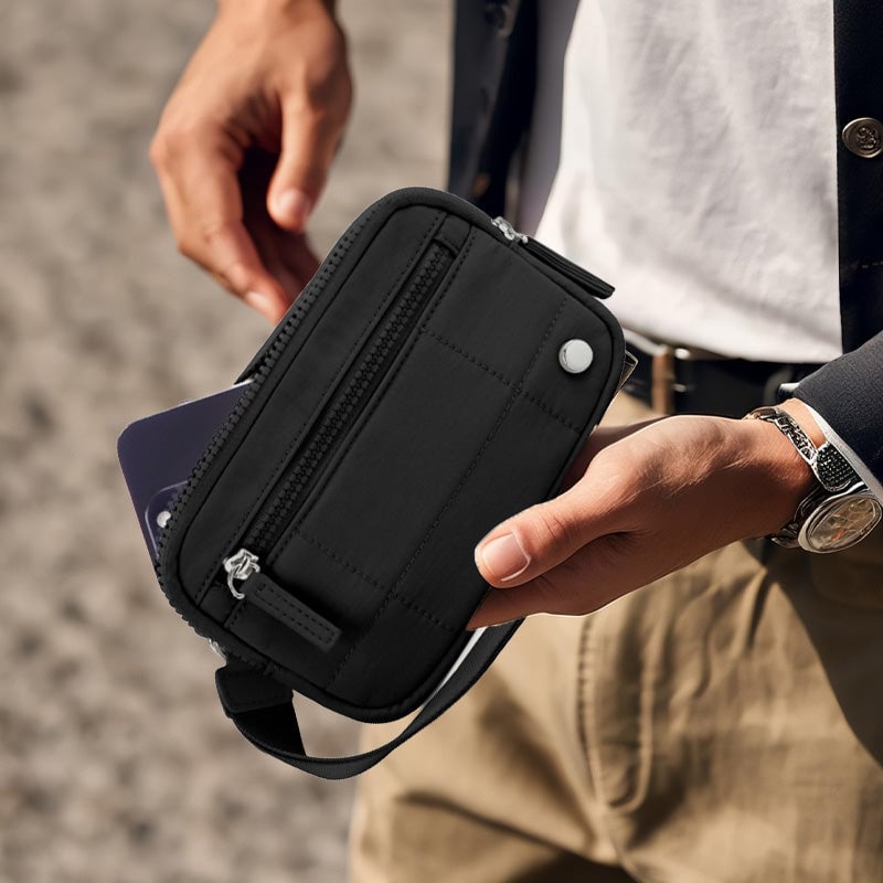 Gewatteerde schoudertasje