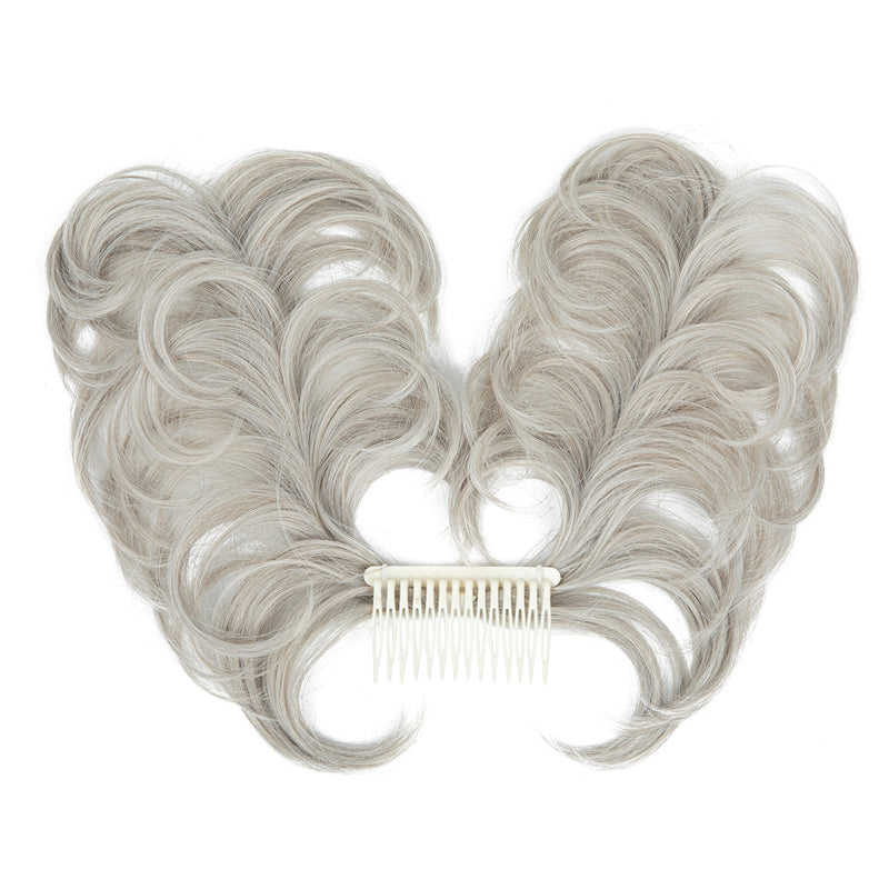 Moeiteloze elegantie zijkam met clip in haarknotje