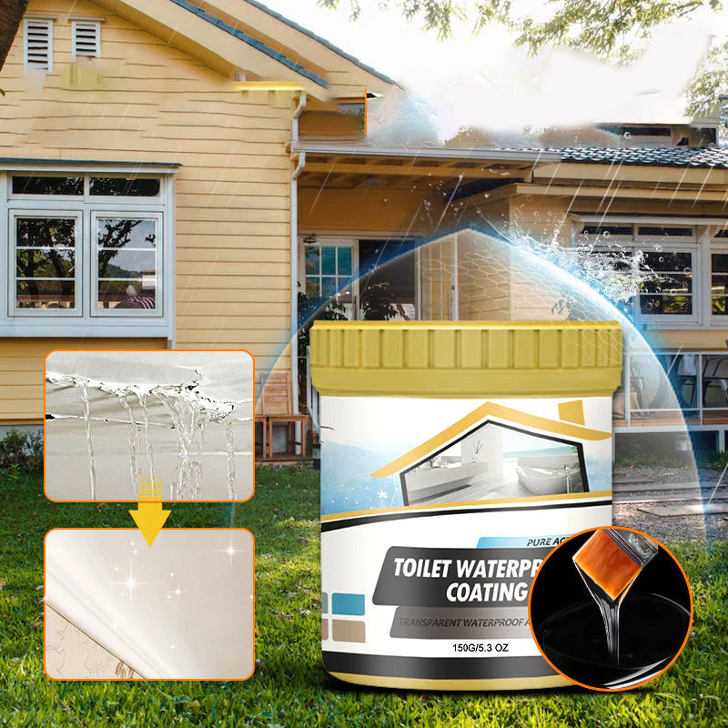 Heldere waterdichte patch- en afdichtingsvloeistof