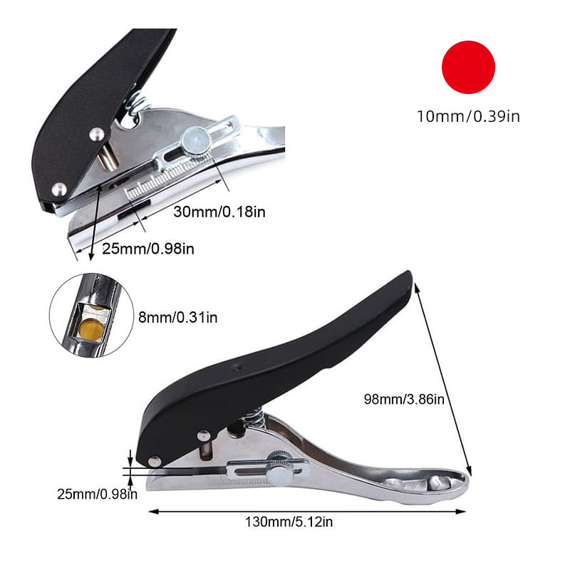 Draagbaar ponsgereedschap