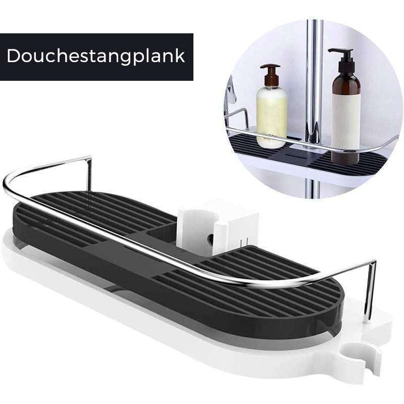 Multifunctioneel opbergrek voor doucheliftstangen