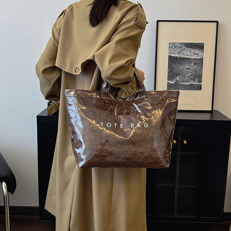 Draagtas met letters voor dames