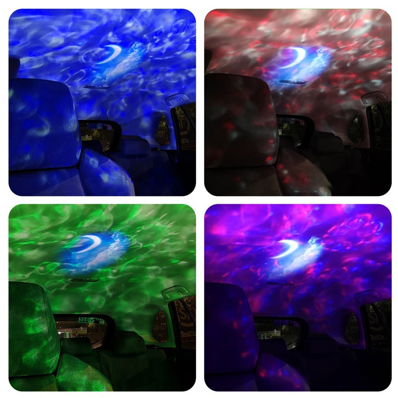 Mini bolvormige sterrenhemelprojector