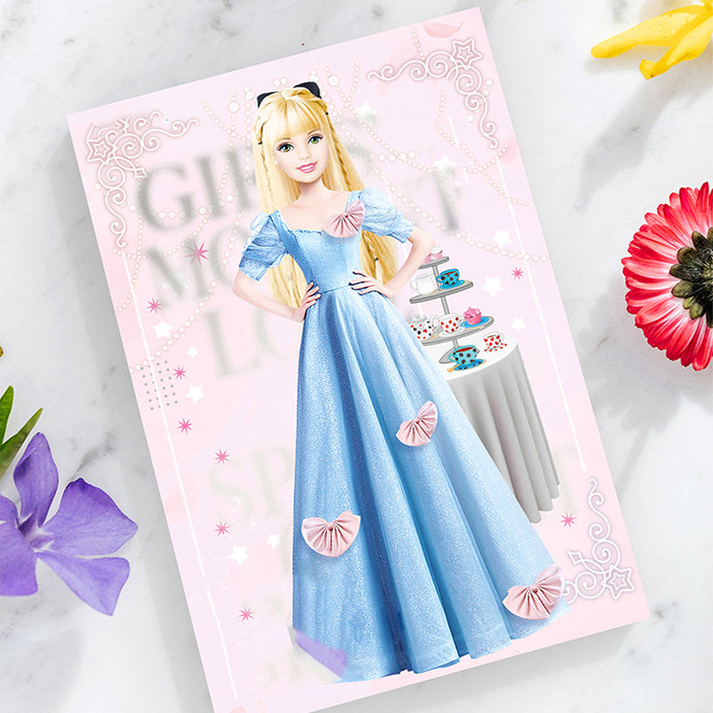 👗Magnetische prinsessen-aankleedpop van papier👸