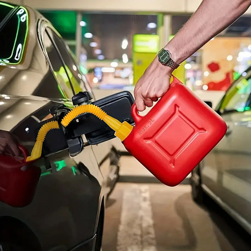 Verbeterde vervangende gasflestuit met flexibele spuitmond