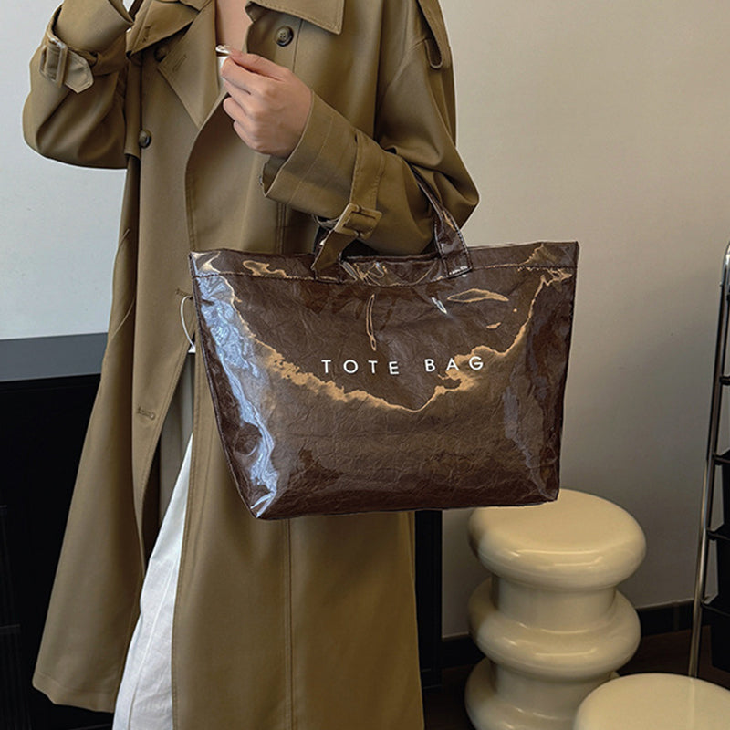 Draagtas met letters voor dames