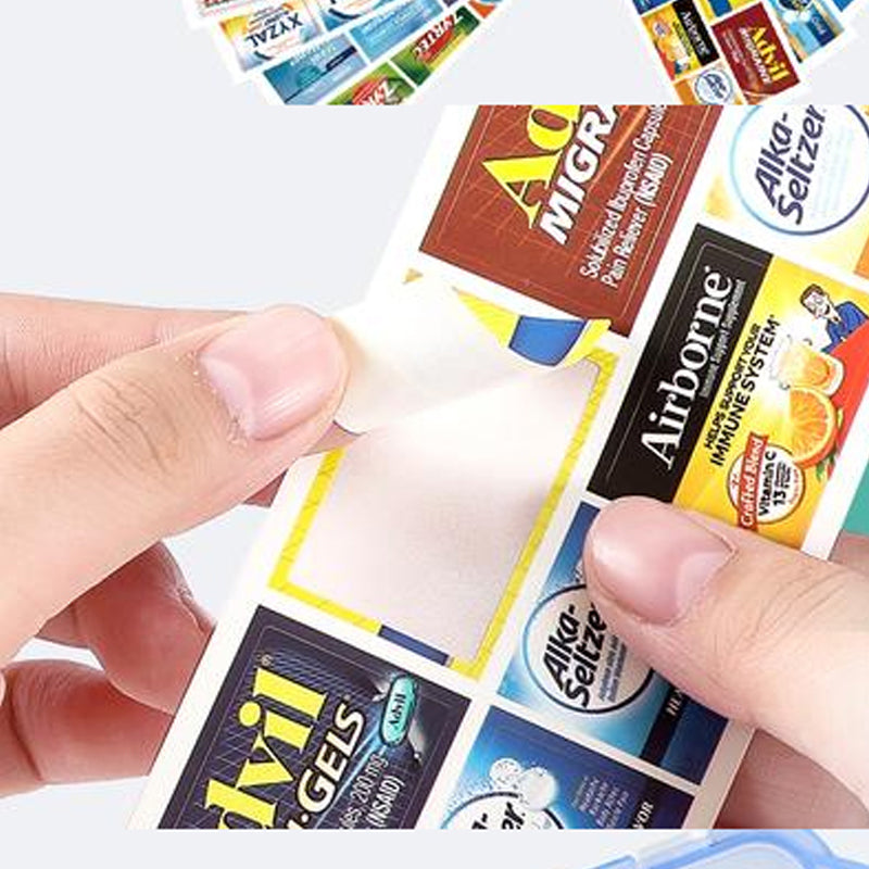 Reispil-organizerdoos (161 labels voor maatwerk)