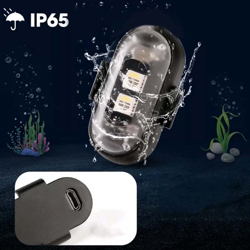 Kleurrijke auto LED-verlichtingsset Zomer LED-verlichting voor auto