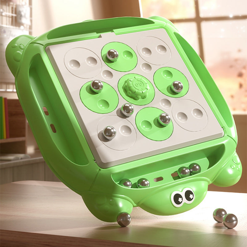 Casual puzzel met magnetisch draaischaak