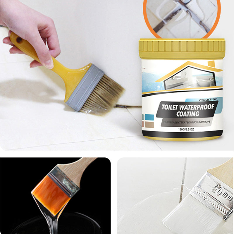 Heldere waterdichte patch- en afdichtingsvloeistof