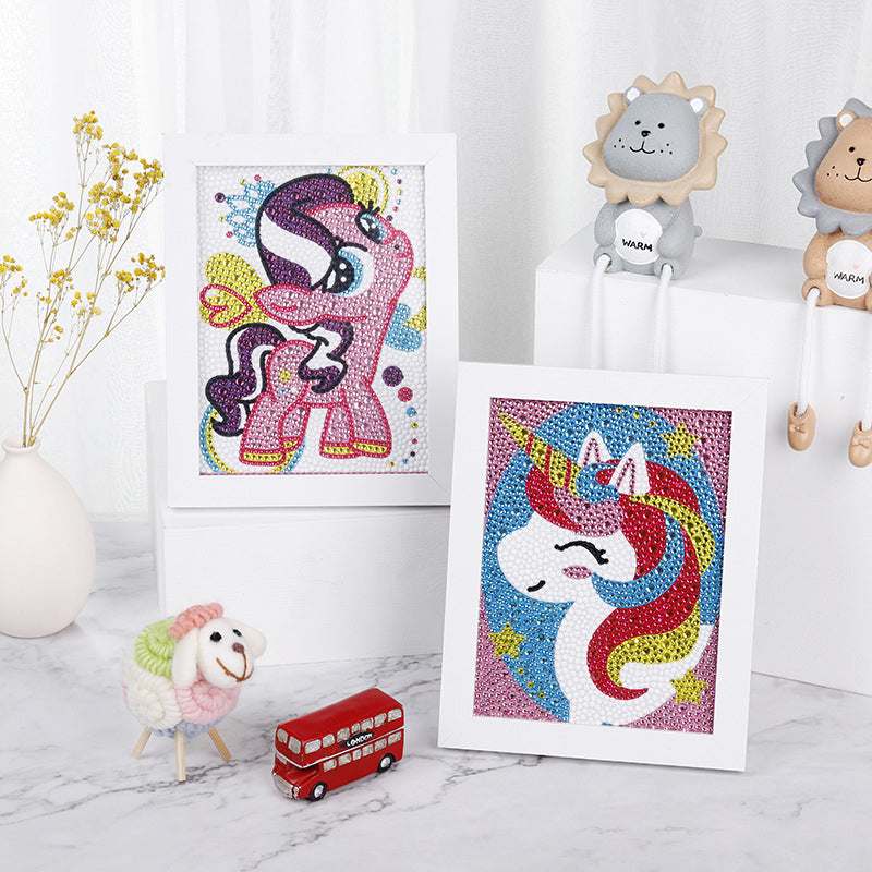 Doe-het-zelf diamantschildersets voor kinderen