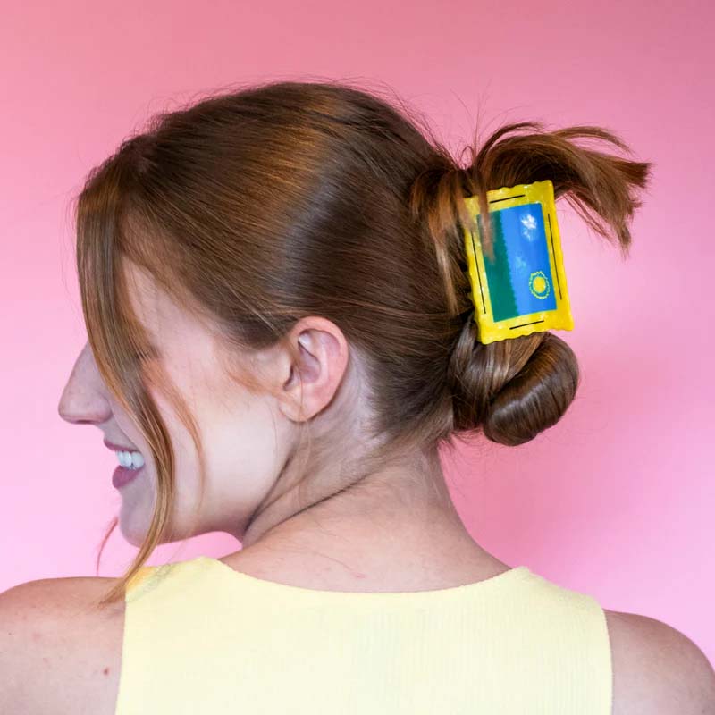 Gepersonaliseerde haarklauw