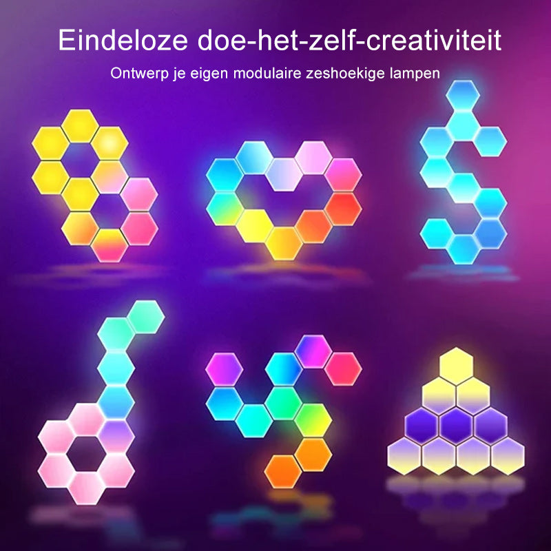 DIY modulair Quantum nachtlampje