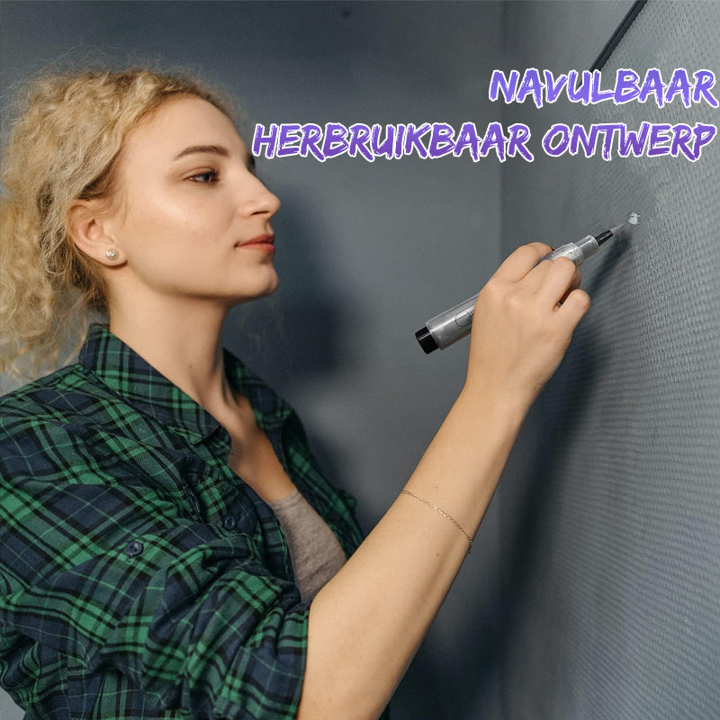 Multifunctionele invulbare touch-up verfpenseel