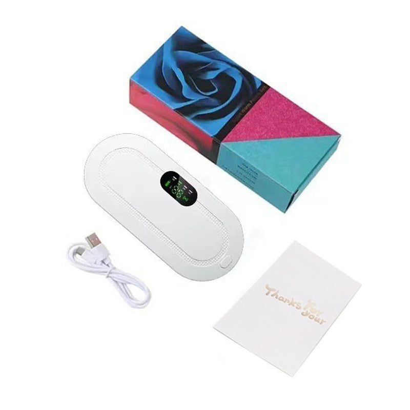 Oplaadbare verwarmde paleisverwarmingsriem met digitaal display