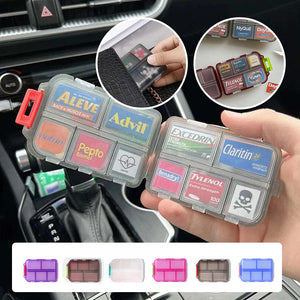 Reispil-organizerdoos (161 labels voor maatwerk)