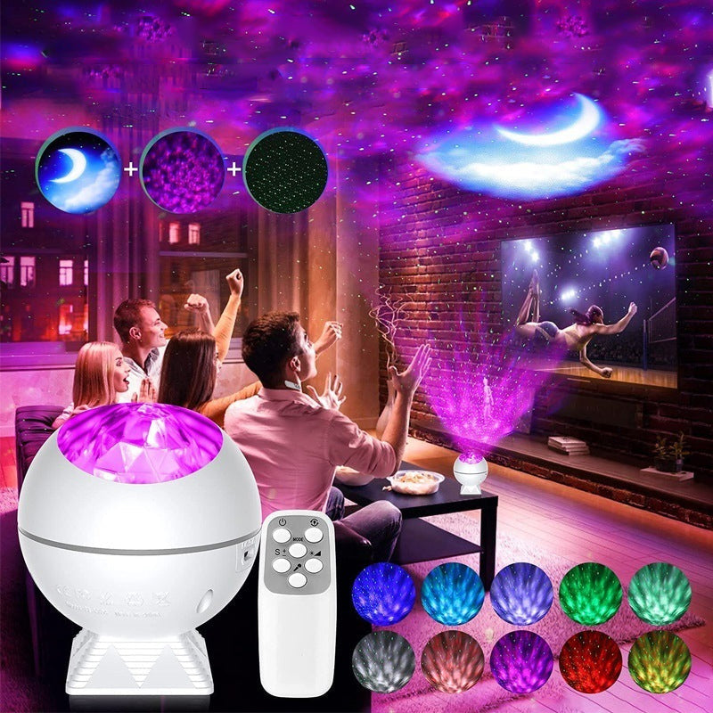 Mini bolvormige sterrenhemelprojector