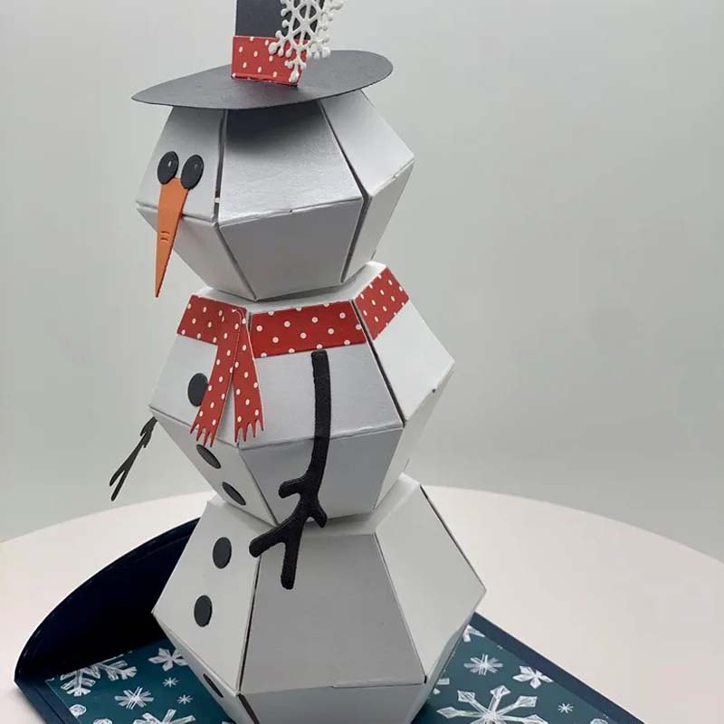 3D pop-up kerstkaart