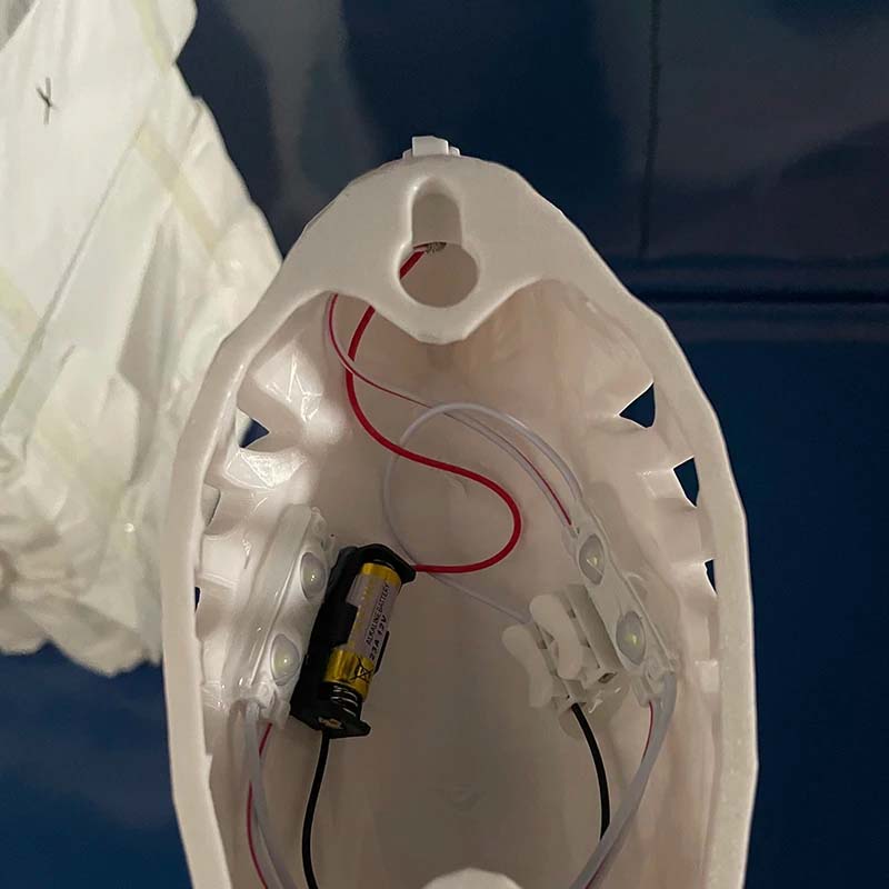 Spuitgegoten Uil Eagle-nachtlampje