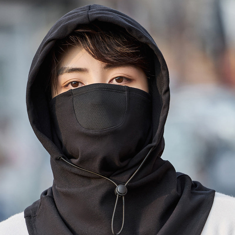 Hooded Face Mask met Nackwarmer voor Fietsen