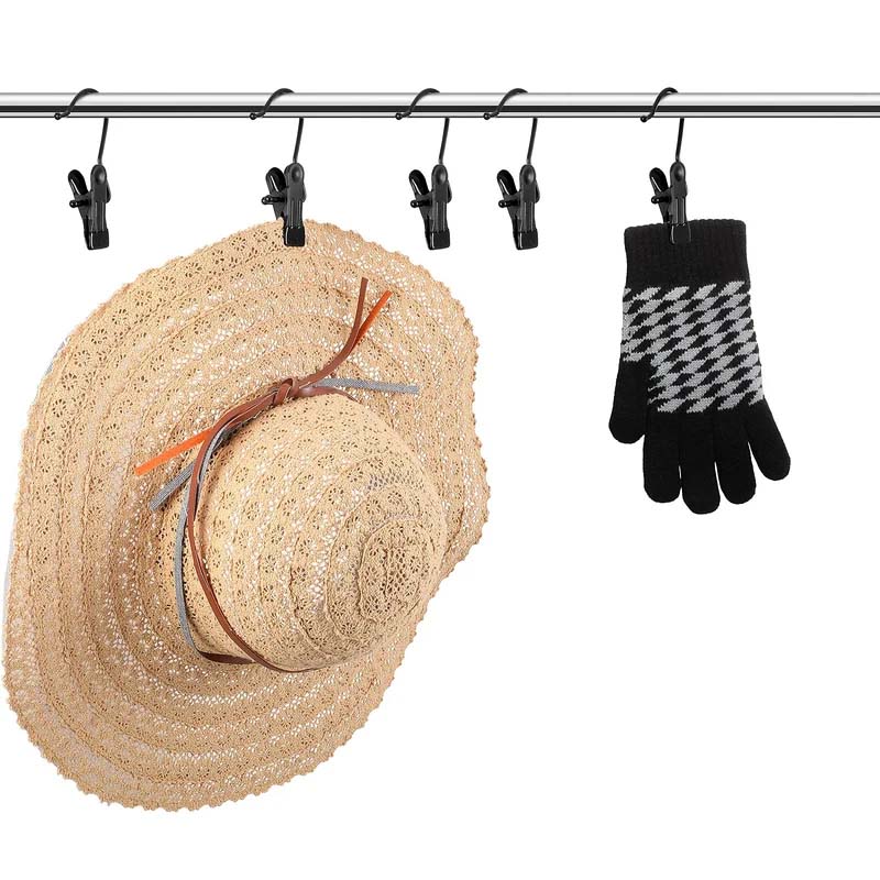 Ruimtebesparende draagbare reishangers Clips