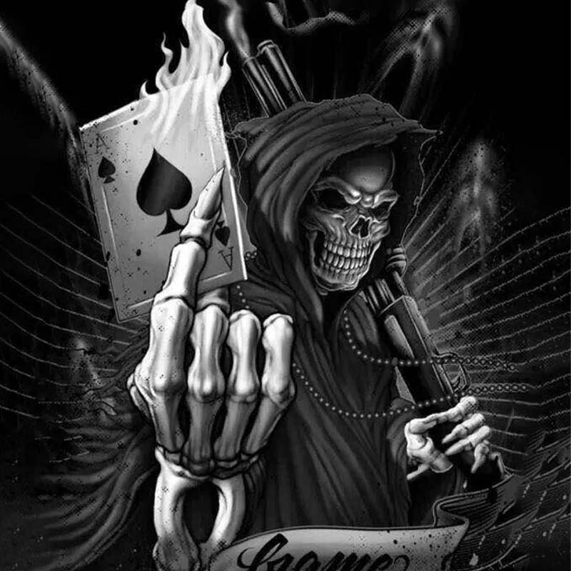 Magere Hein autodeur sticker