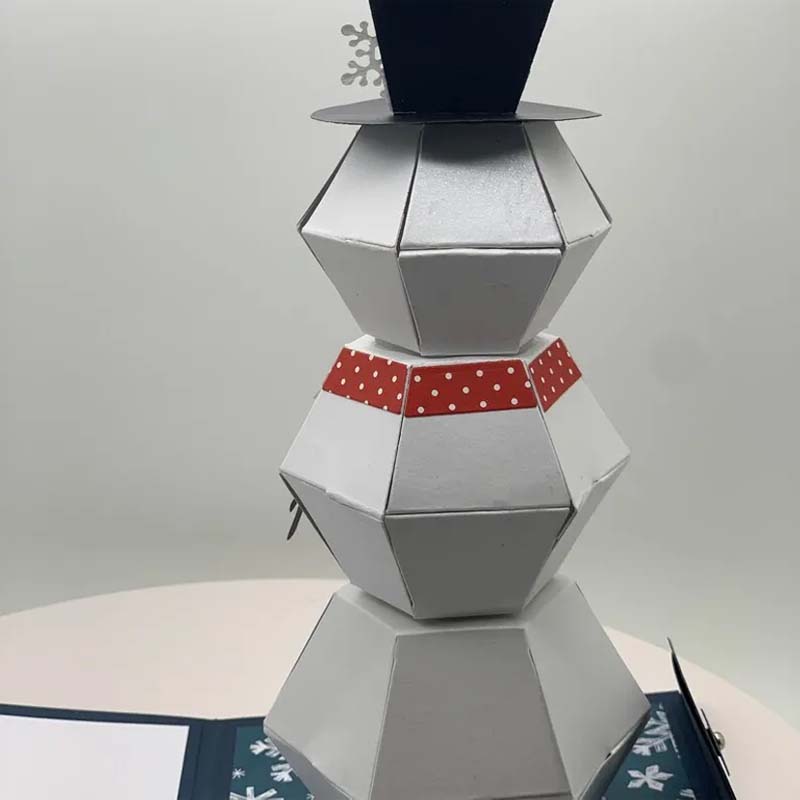 3D pop-up kerstkaart