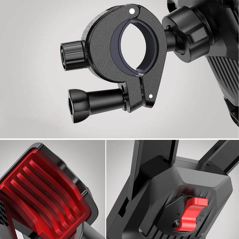 Universele fiets telefoonhouder met 360° zicht