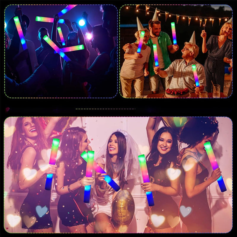 LED Kleurrijke Lichtgevende Spons Fluorescerende Stick