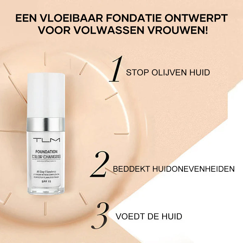 Beste kleurveranderende foundation voor de rijpere huid