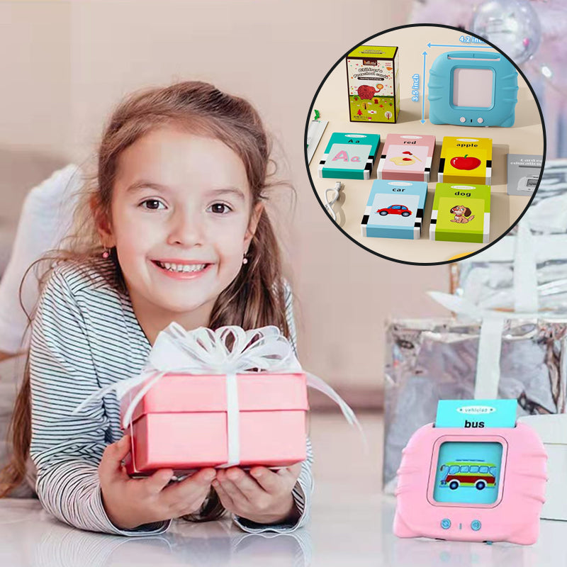 Sprekende flitskaarten voor peuters van 2-4 jaar, 224 zichtwoorden