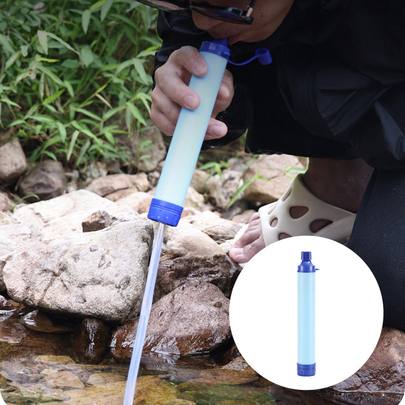 Noodwaterzuiveringsrietje voor buiten