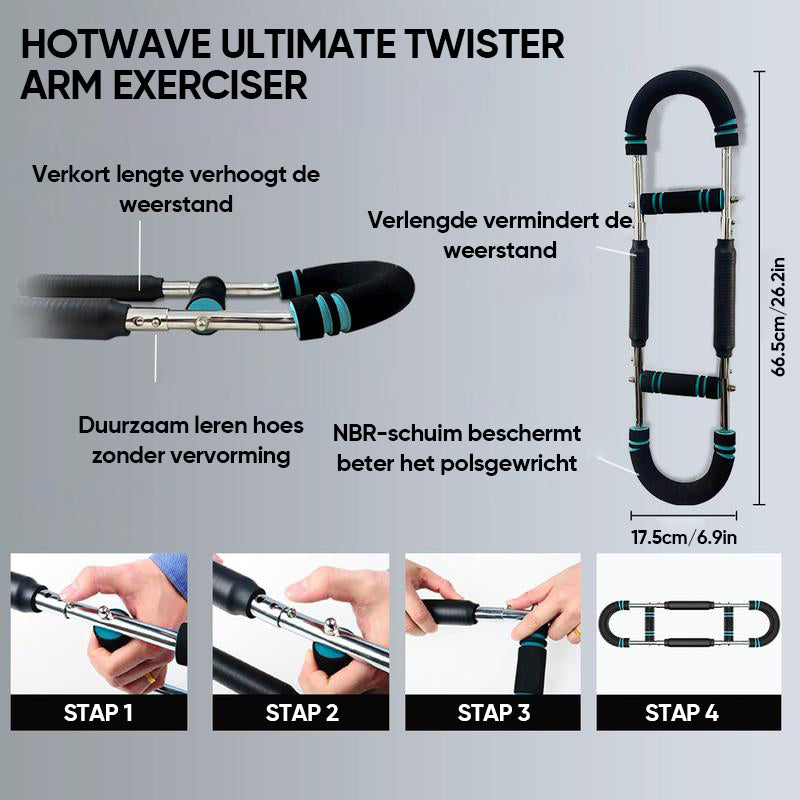 U-vormige armtrainer