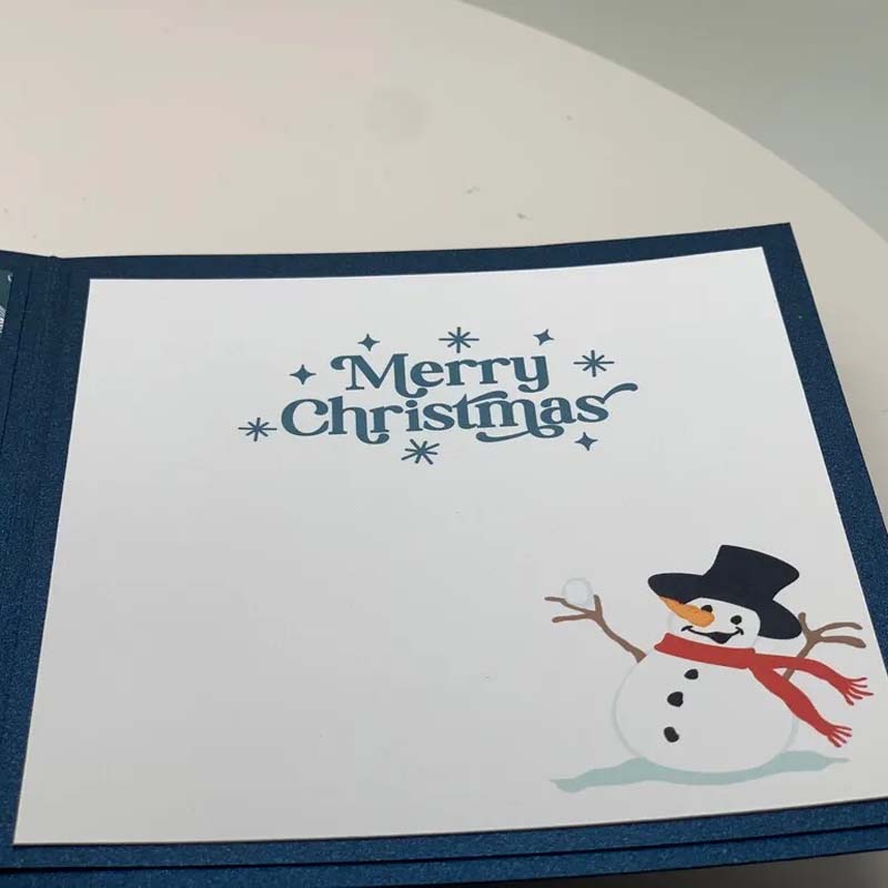 3D pop-up kerstkaart