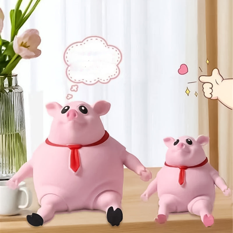 Creatief decompressie roze Piggy speelgoed