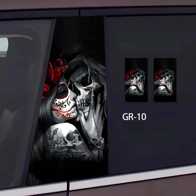 Magere Hein autodeur sticker