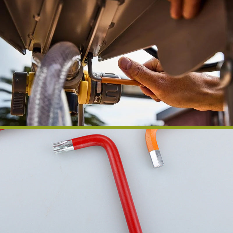 Gekleurde inbussleutel