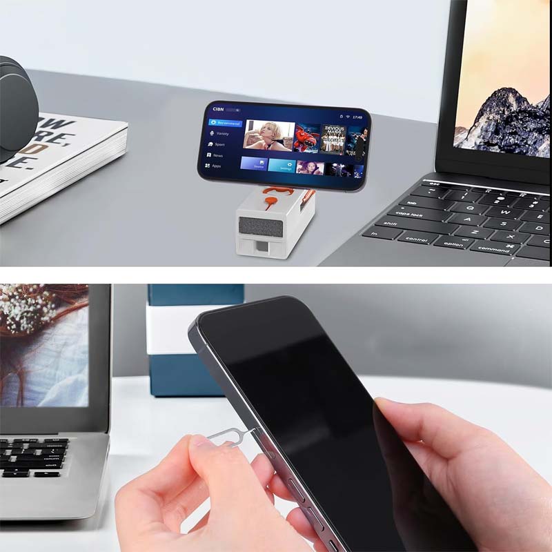 Multifunctionele laptopschermreinigingsset